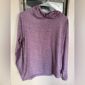 Women's Athleta Purple Hooded Top